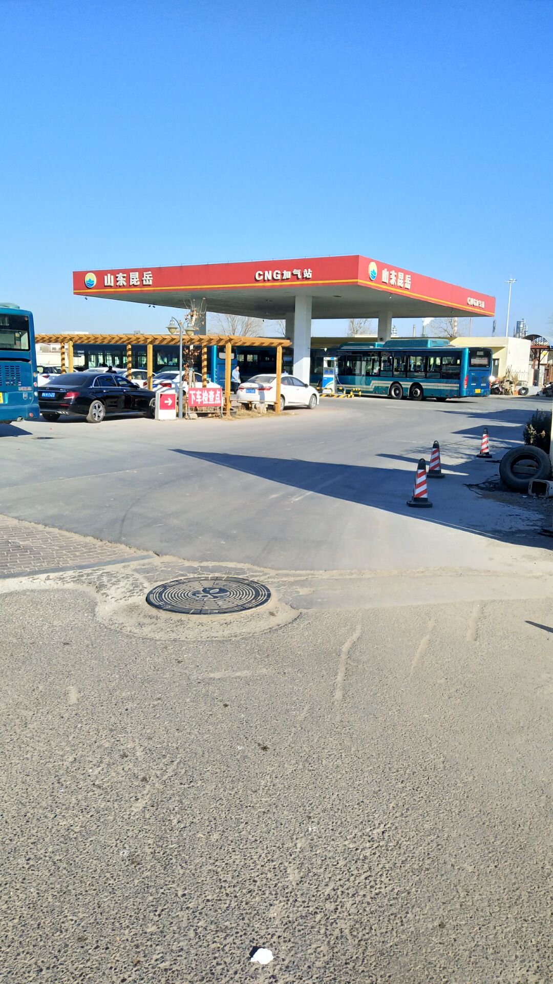 山东昆岳CNG加气站